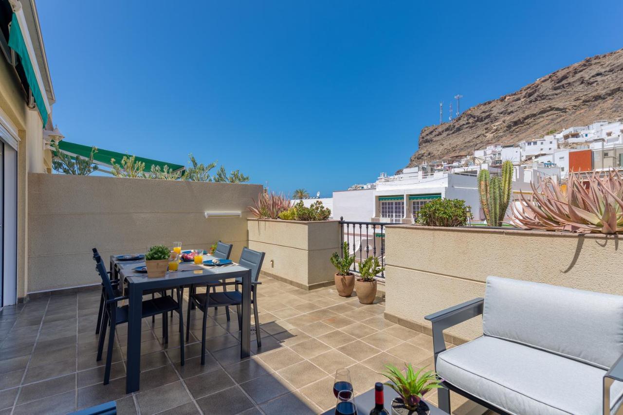 Amarre Moon Apartman Puerto De Mogan Kültér fotó