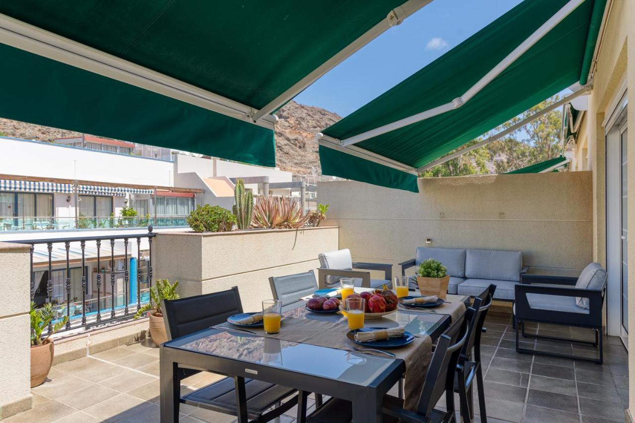 Amarre Moon Apartman Puerto De Mogan Kültér fotó