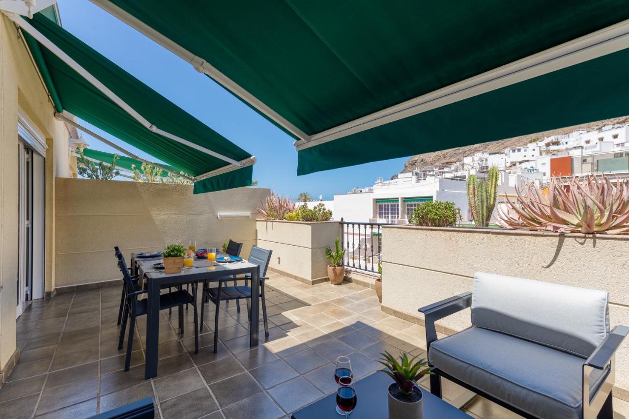 Amarre Moon Apartman Puerto De Mogan Kültér fotó