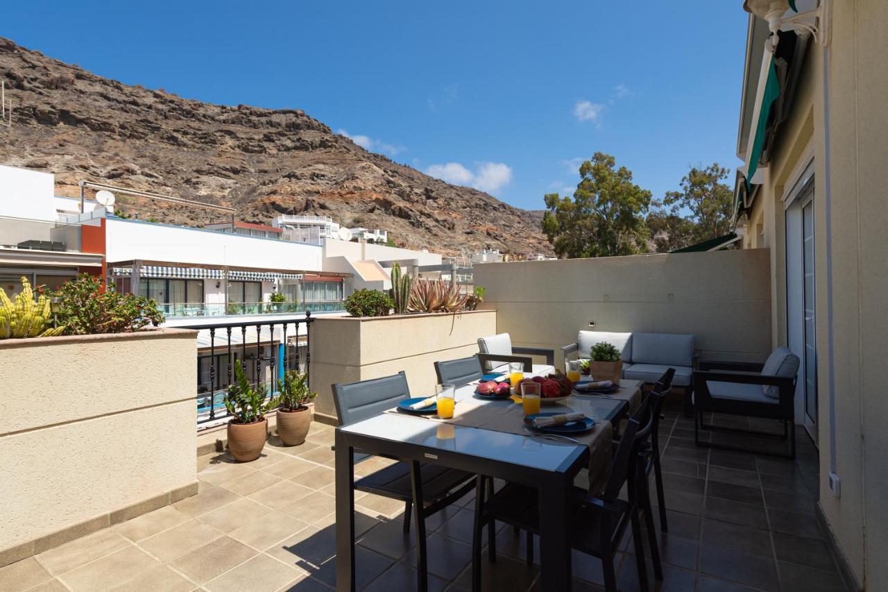 Amarre Moon Apartman Puerto De Mogan Kültér fotó