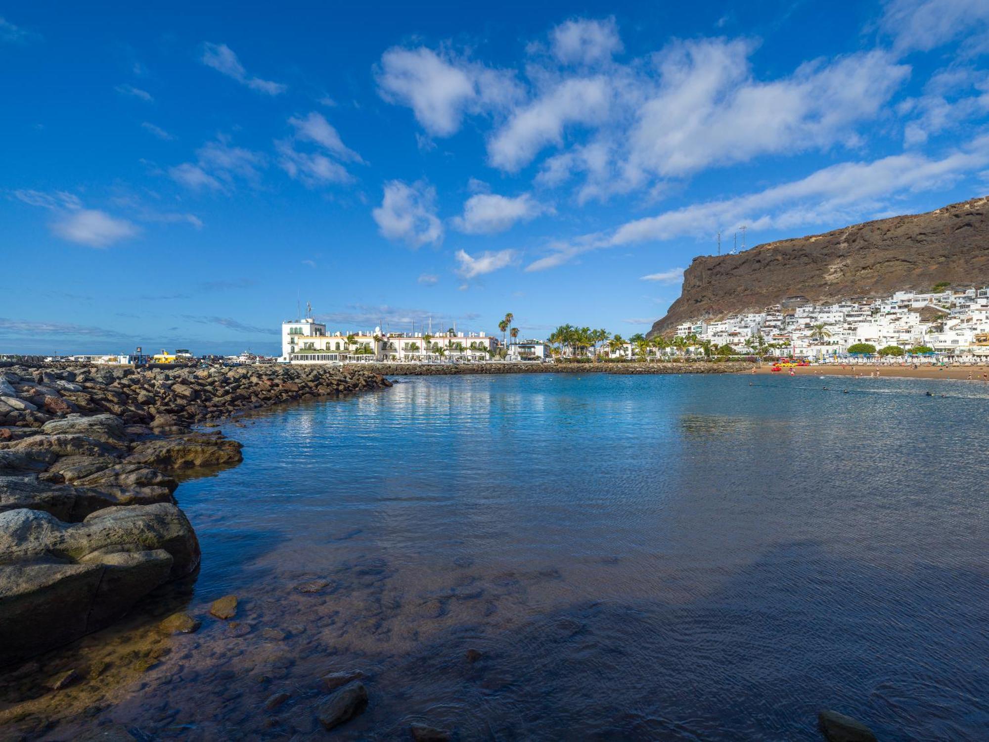Amarre Moon Apartman Puerto De Mogan Kültér fotó