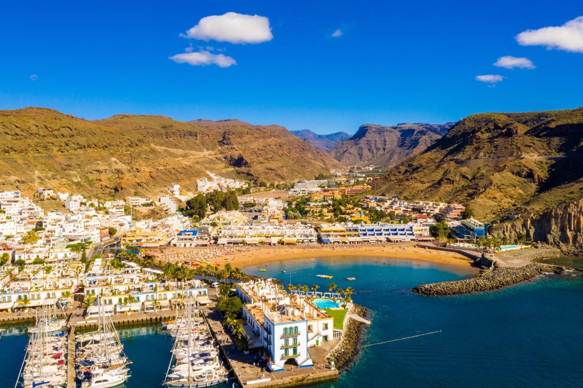 Amarre Moon Apartman Puerto De Mogan Kültér fotó