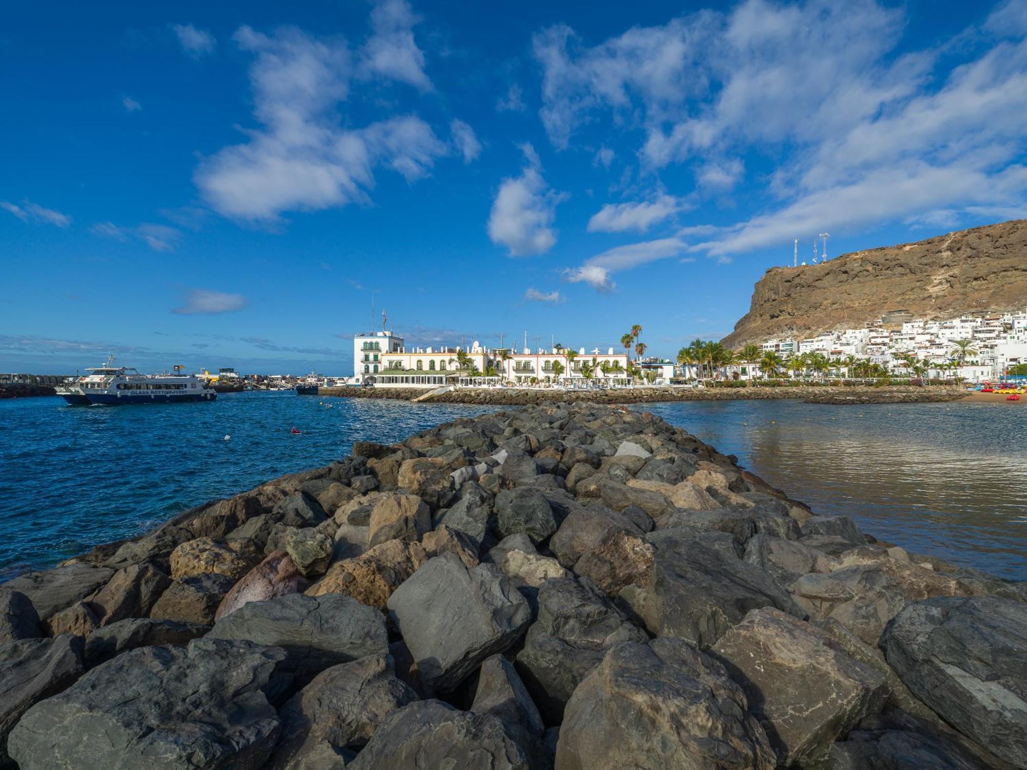 Amarre Moon Apartman Puerto De Mogan Kültér fotó